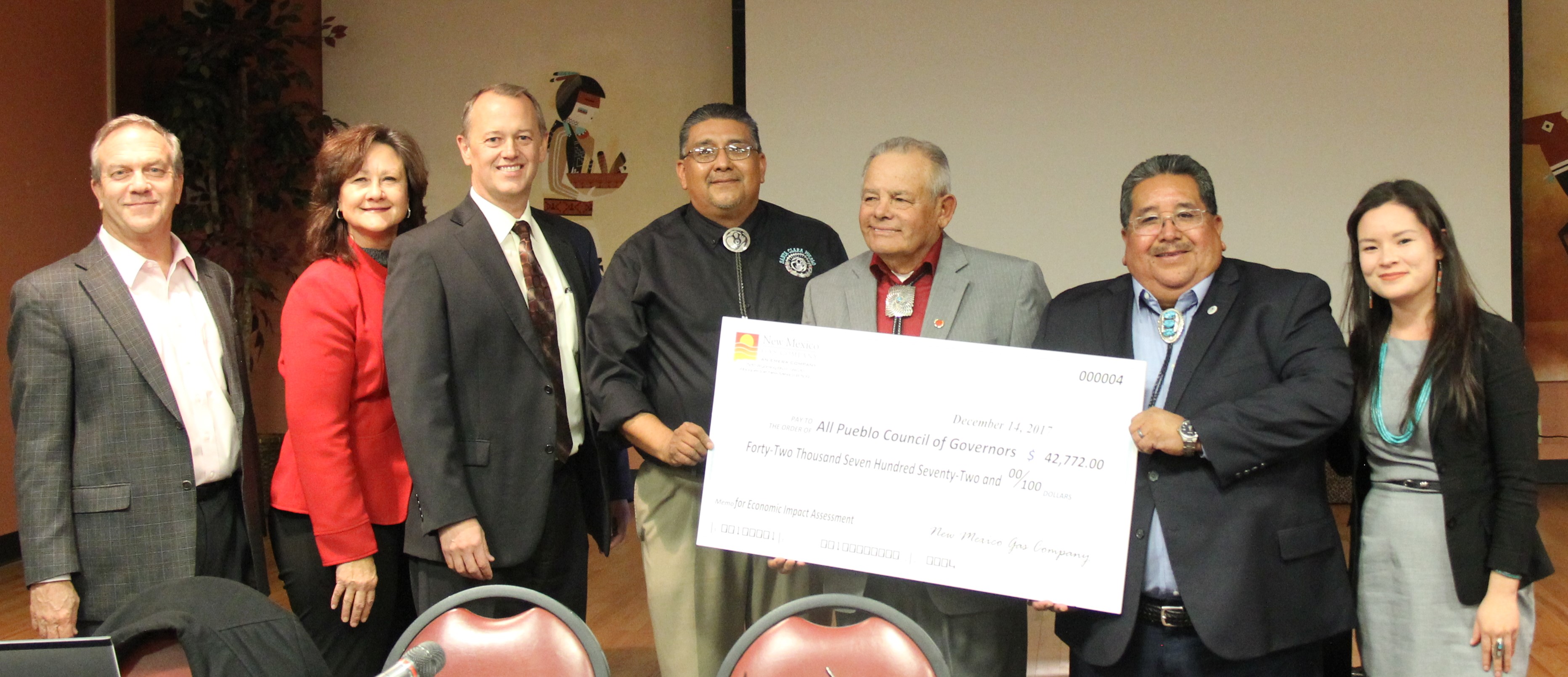 All Pueblo Council of Governors grant.